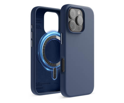 Etui do telefonów Elago Magnetic Silicone do iPhone 16 Pro Jean Indigo ES16MSSC63PRO-JIN